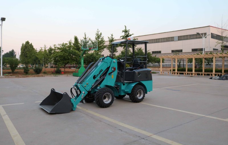 ETL600 Electric Telescopic Loader – Compact Power, Zero Emissions