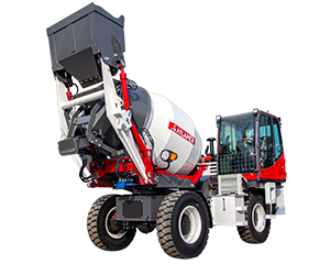 Self-loading Concrete Mixer