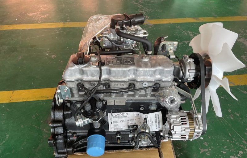 Carretilla elevadora ATLAPEX GLP equipada con motor GCT GK25