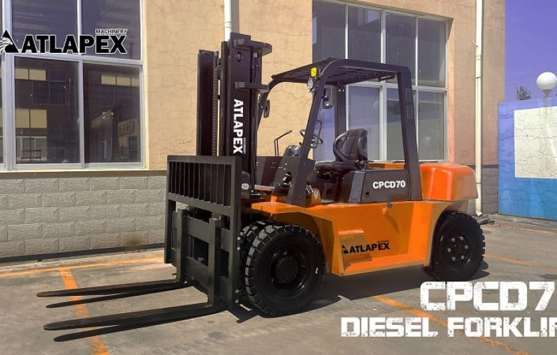 Nueva carretilla elevadora diésel ATLAPEX de 7 toneladas