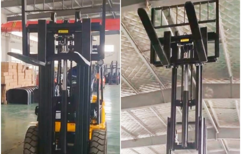 Mástil de carretilla elevadora ATLAPEX totalmente libre