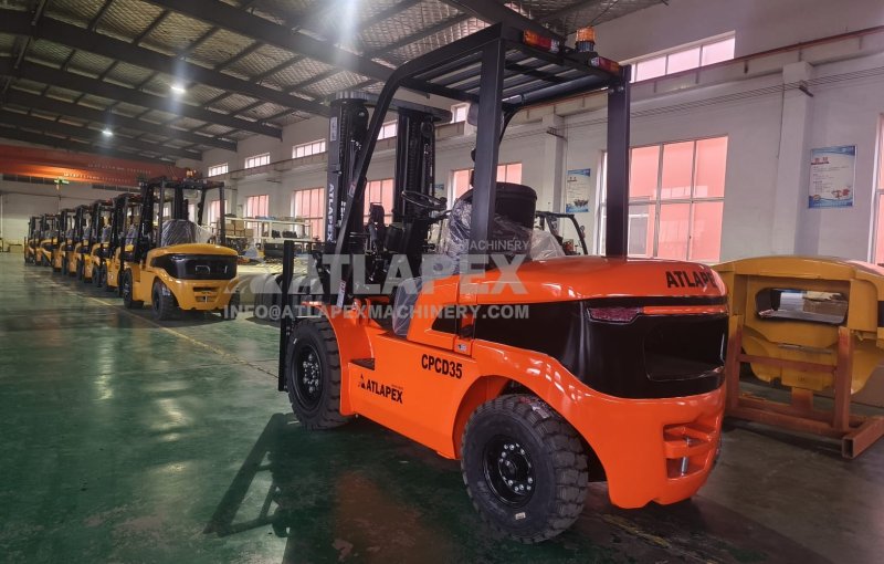 Carretilla elevadora Atlapex con transmisión automática