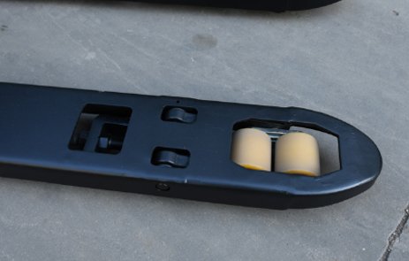 The front wheels