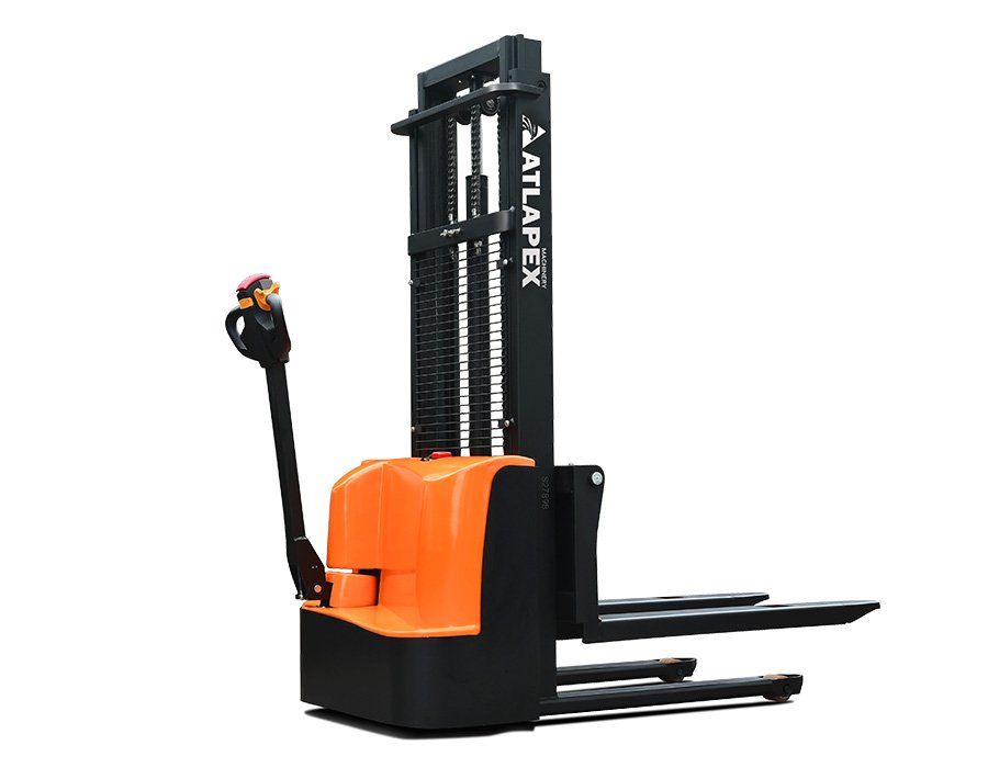Apilador eléctrico de paletas (de empuje) — 1,5 T, 2 T