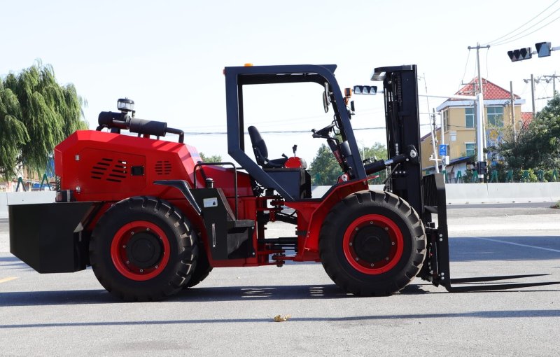 Carretilla elevadora todoterreno Atlapex de 4 toneladas (4000 kg)