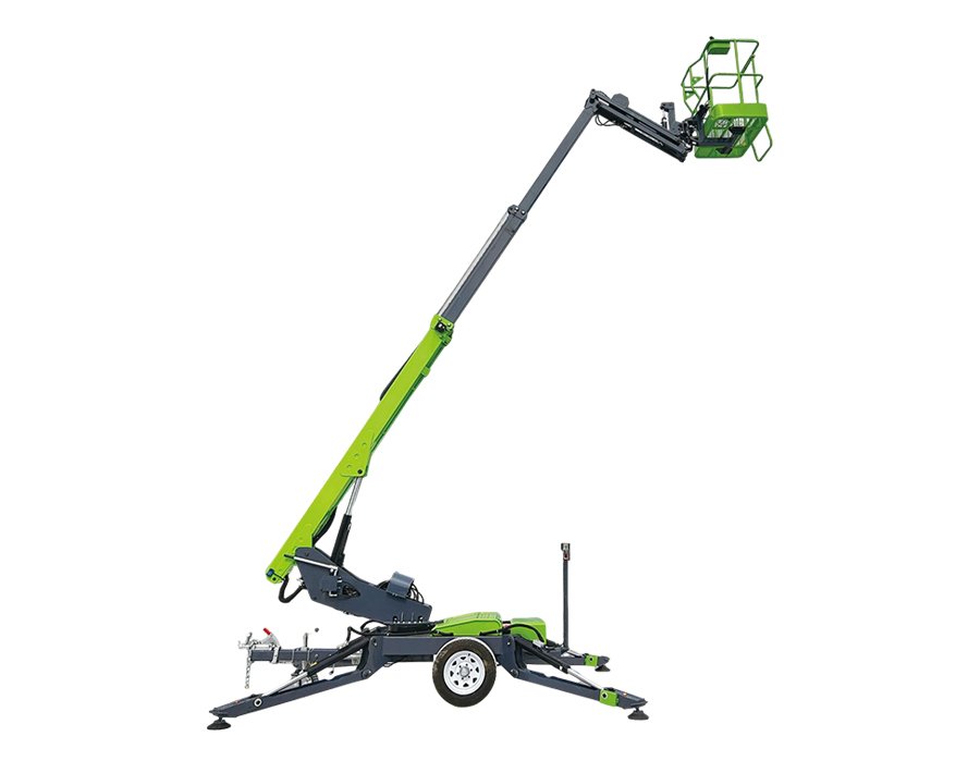 Plataforma elevadora eléctrica remolcable — 10-18 m
