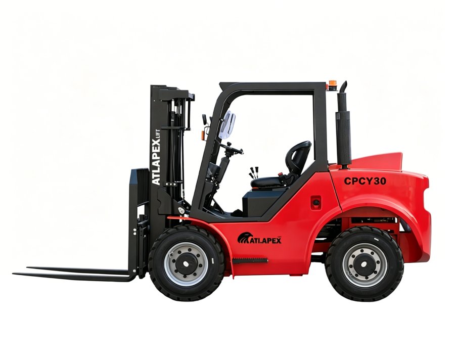 Carretilla elevadora todoterreno 4x4 — 3T, 3,5T