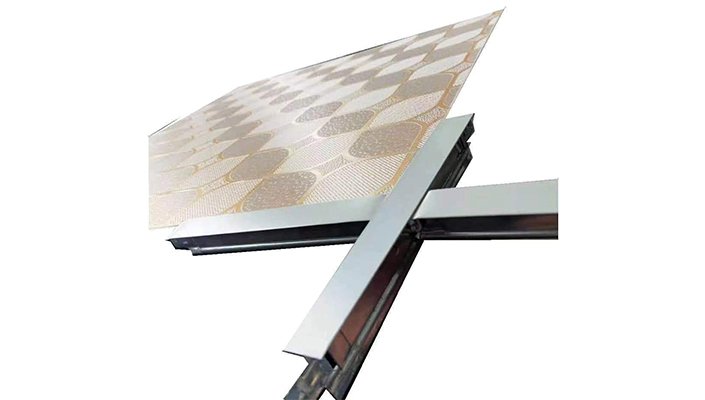 PVC LAMINATED GYPSUM CEILING TILES