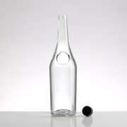 Round Whisky Gin Liquor Glass Bottle With Lids (3)