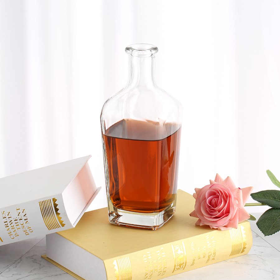 High Quality Liquor Whisky Gin Glass Bottle  (3)