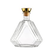 500ML Triangle Liquor Glass Bottle (3)