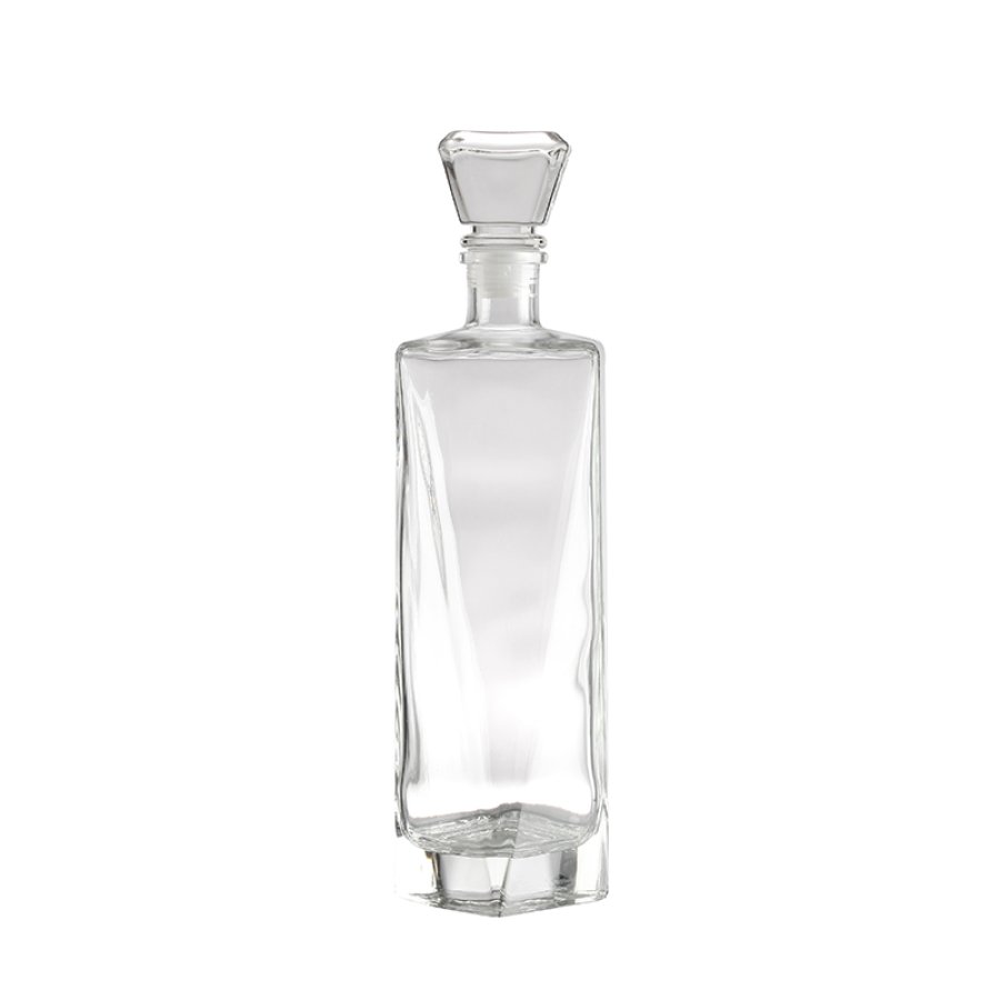 700ML Hot Sale Liquor Glass Bottle With Lids (5)