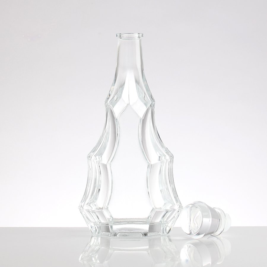 500ml Unique design glass bottle (5)