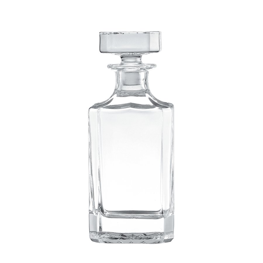 Square 700ml Engrave Bottom Glass Bottle (5)