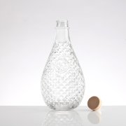 Customize Round Liquor Gin Glass Bottle (4)