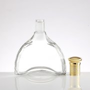 Flat Arched Liquor Glass Bottle (4)