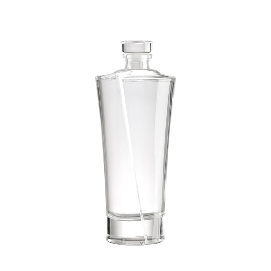 Hot Sale Round Liquor Whisky Gin Glass Bottle (2)