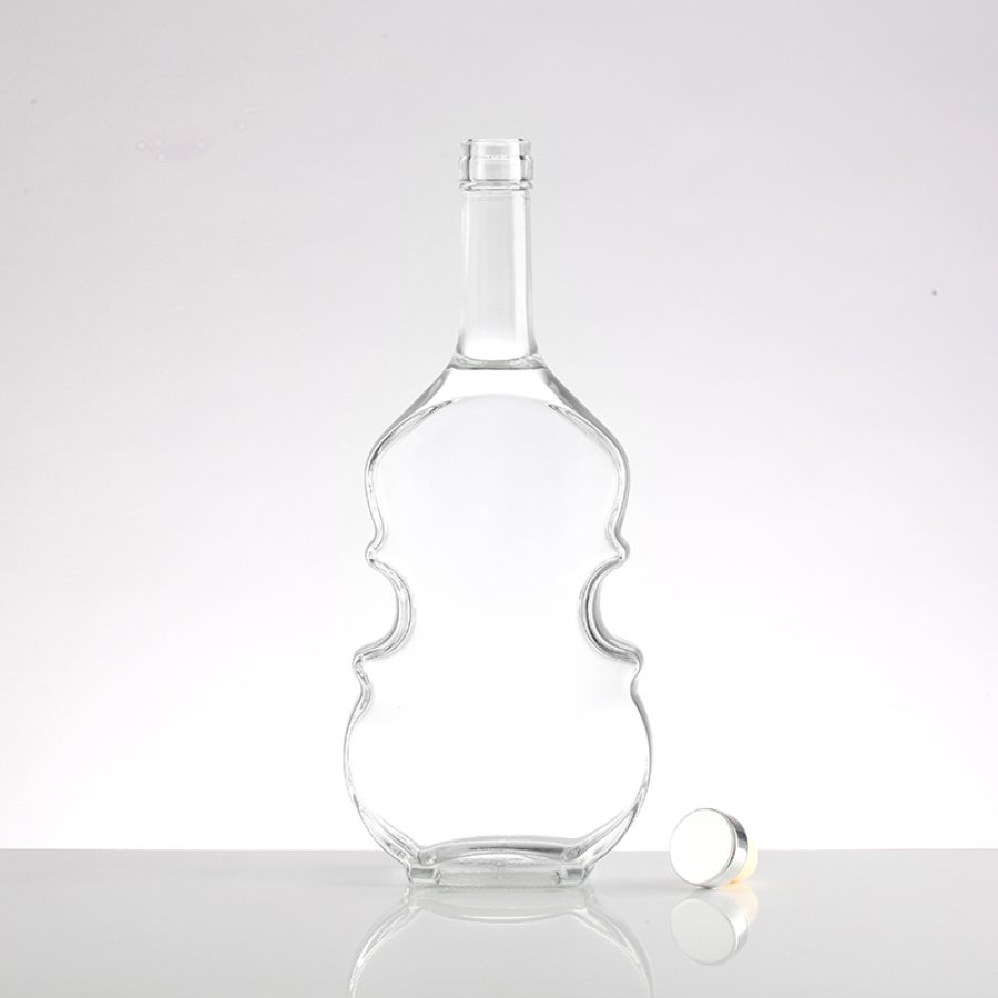 Customize Liquor Whisky Gin Glass Bottle (4)