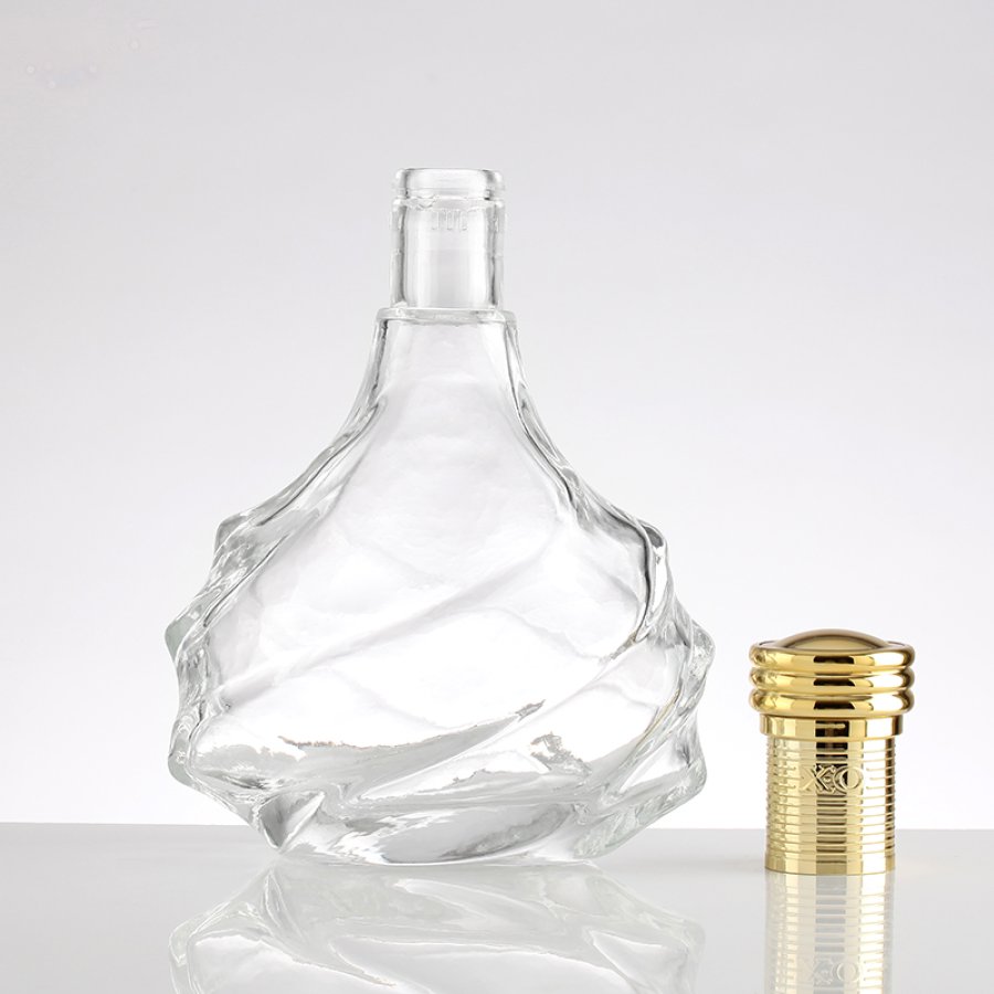  375ml Luxury special design Glass bottle (5)