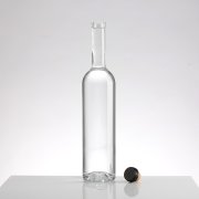 200ML Round Gin Tequlia Liquor Glass Bottle ，375ML hot sale Liquor Glass Bottle With Lids(4)