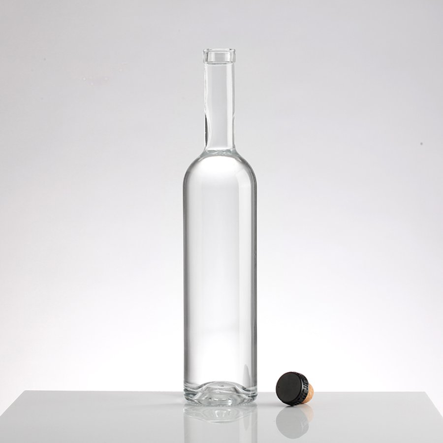 200ML Round Gin Tequlia Liquor Glass Bottle ，375ML hot sale Liquor Glass Bottle With Lids(4)