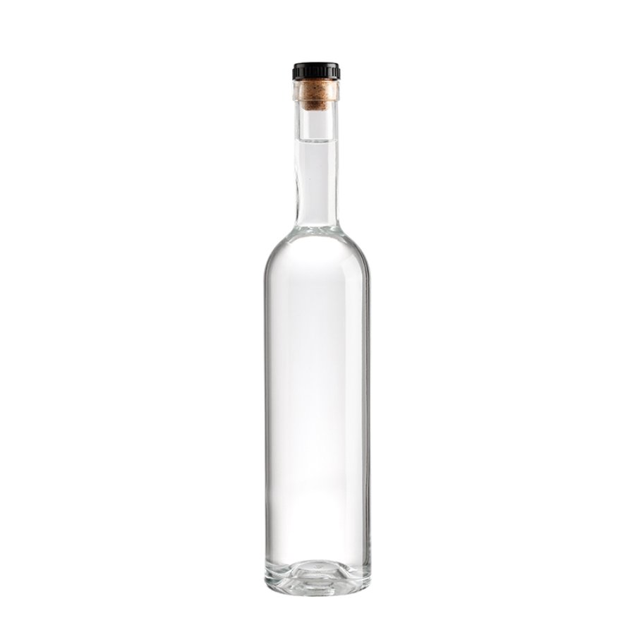 200ML Round Gin Tequlia Liquor Glass Bottle ，375ML hot sale Liquor Glass Bottle With Lids(3)