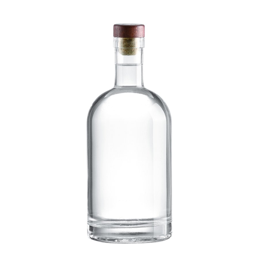 750ml Round Whisky Glass Bottle (1)