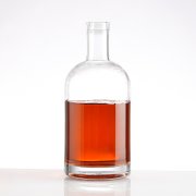 750ml Round Whisky Glass Bottle (5)