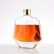 Transparent 700ml spirit glass bottle (4)