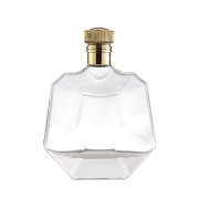 Transparent 700ml spirit glass bottle (6)