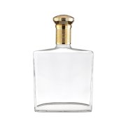 750ml empty custom glass brandy bottle (5)