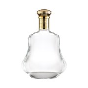 Luxurious Gold Capped Brandy glass bottle (4)