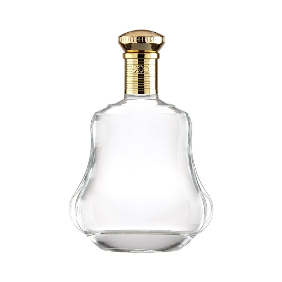 Luxurious Gold Capped Brandy glass bottle (4)