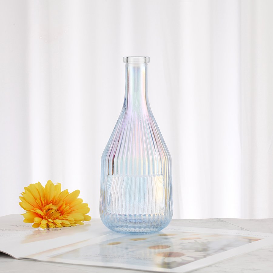 Laser Vertical Stripe Wine Bottle (4)