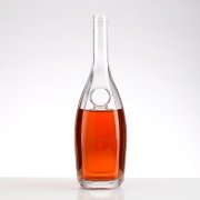 Round Whisky Gin Tequlia Brandy  Glass Bottle (3)