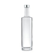 750ML Round Liquor Whisky Glass Bottle  (6)