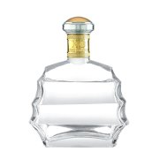 Flat 70cl special glass brandy bottle (2)