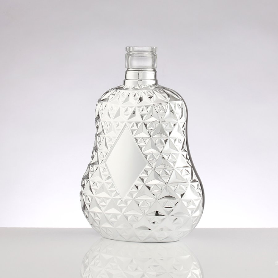 Silver Gourd Liquor Glass Bottle (2)