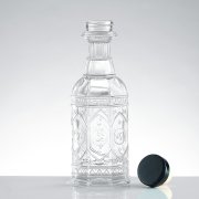 Design Super Flint Glass Liquor Glass Bottle  (4)