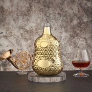 Golden Gourd Shaped Liquor Glass Bottle (5)