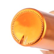 Orange Metallic Liquor Glass Bottle (3)