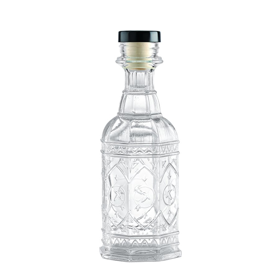 Design Super Flint Glass Liquor Glass Bottle  (3)