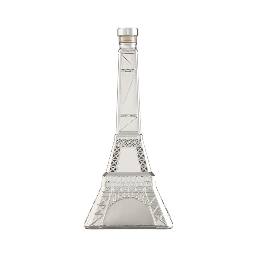 Tower Shape Metallic Glass Bottle (6)