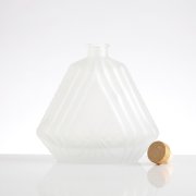 500ml luxury frosted glass bottle (5)