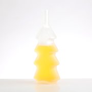  200ml Tree shape Christmas Glass bottle (2)