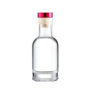 mini Portable 50ml Gin vodka Glass Bottle (4) (Customized oslo 100ml Vodka Spirits Glass Bottles )