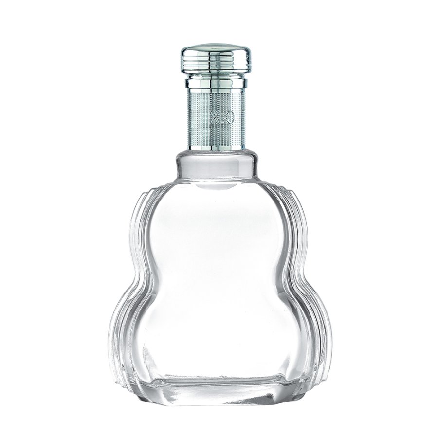 Gourd Curve Shape 700ml Liquor Glass Bottle (2)