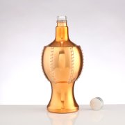 Unique Shape 500ml Wine Glass Bottle (4)