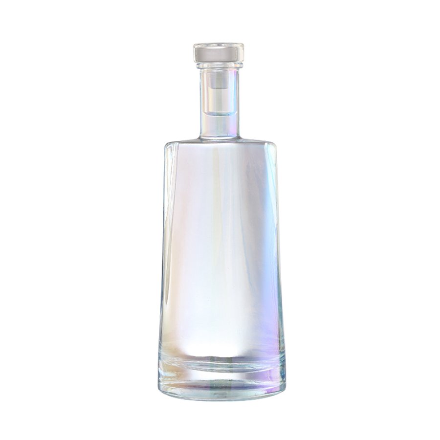 Colorful Odd Shape Liquor Glass Bottle (6)