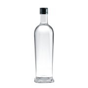 Hot Sale Round Gin Rum Liquor Glass Bottle (3)